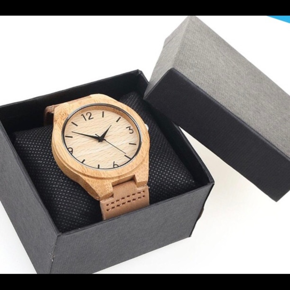 New wooden watch